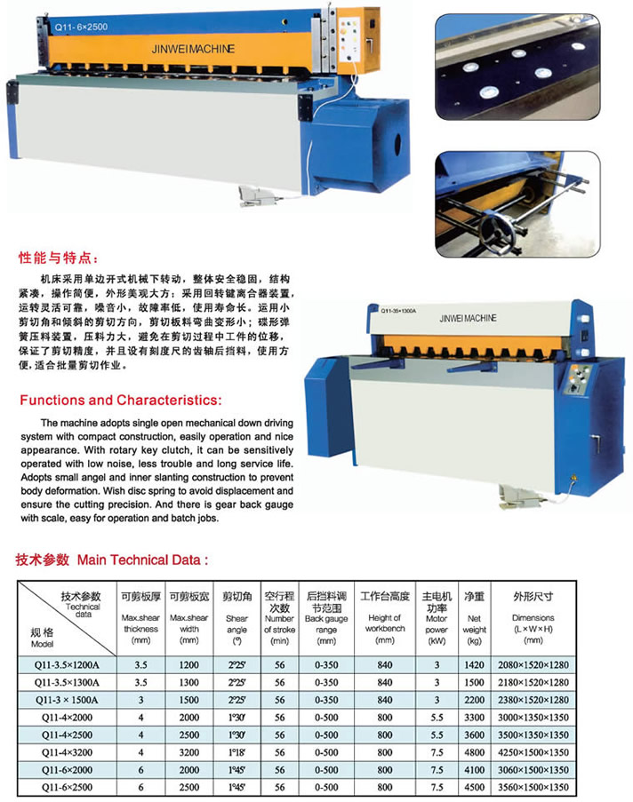 Q11剪板機(jī)